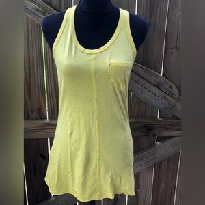 OP Yellow Racerback Tank Dress Swimsuit Cover Up Size L(Jr)